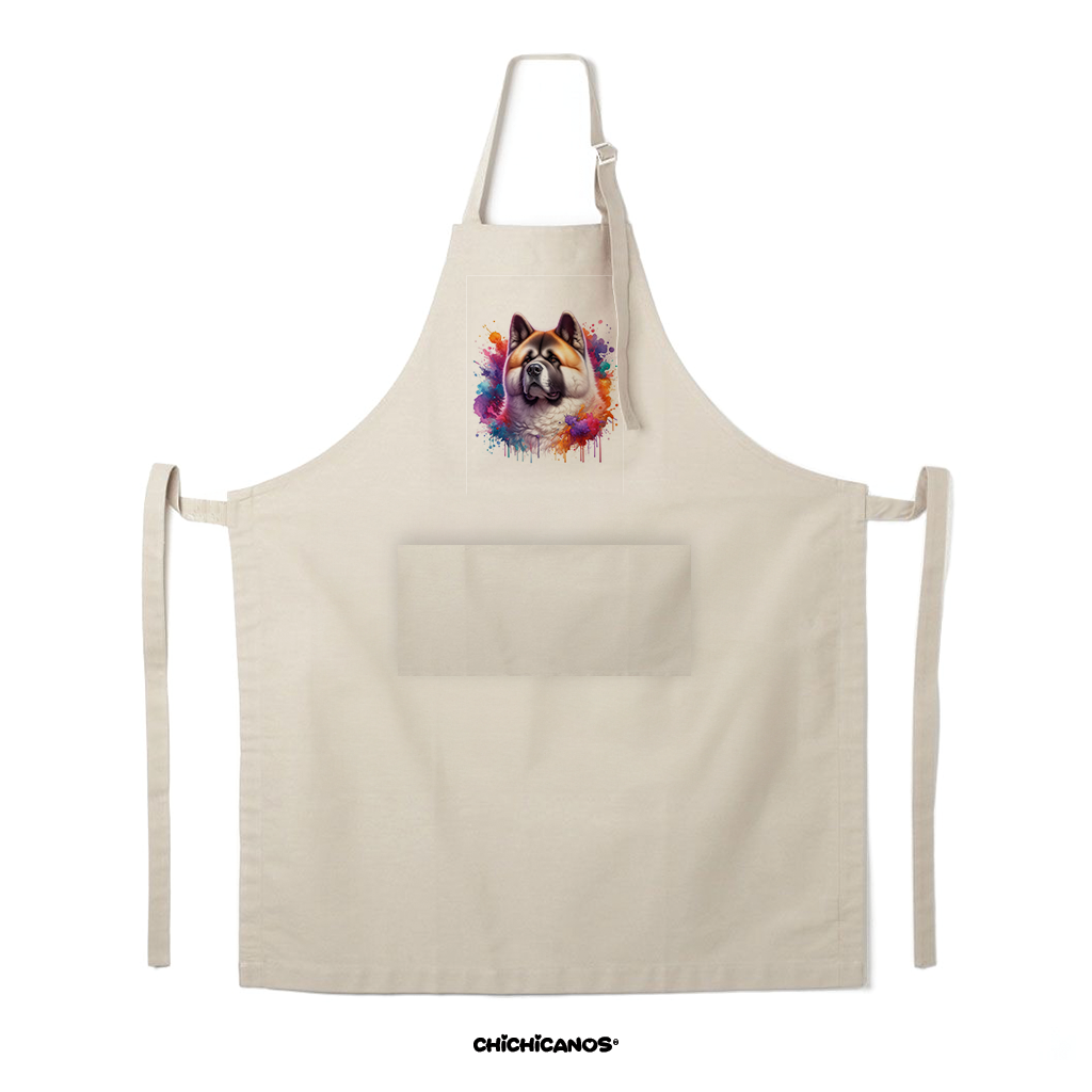 Tablier personnalisé race de chien & BBQ 🍖