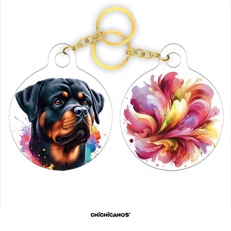 Porte-clé et médailles - Race de chien