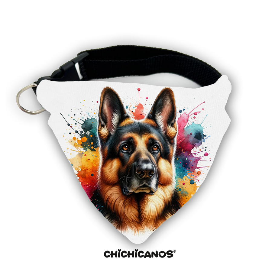 Bandana race de chien