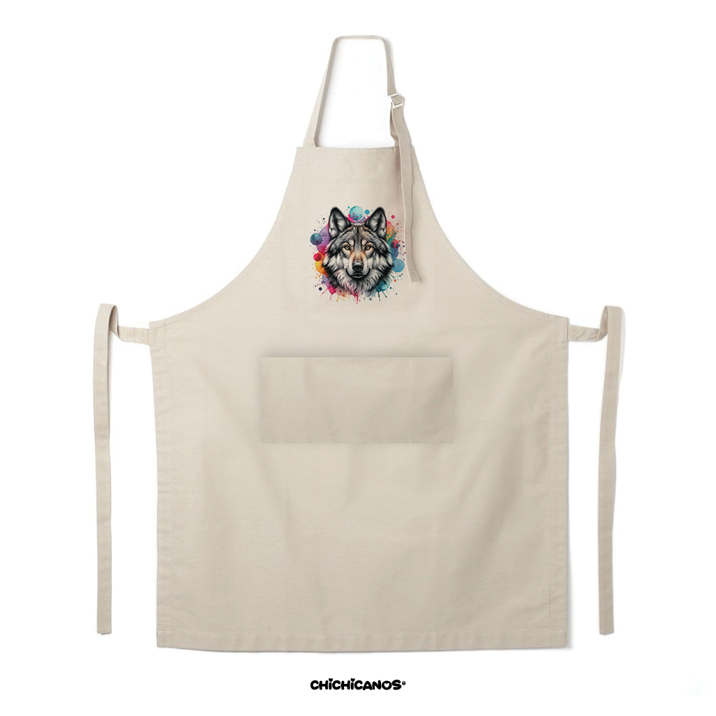 Tablier personnalisé race de chien & BBQ 🍖