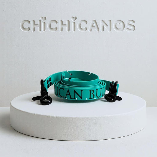 Laisse multiposition personnalisee en biothane