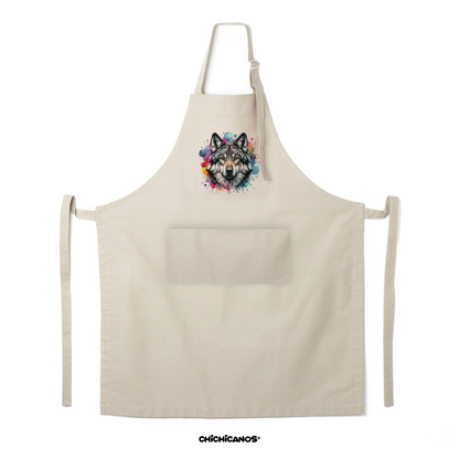 Tablier personnalisé race de chien & BBQ 🍖