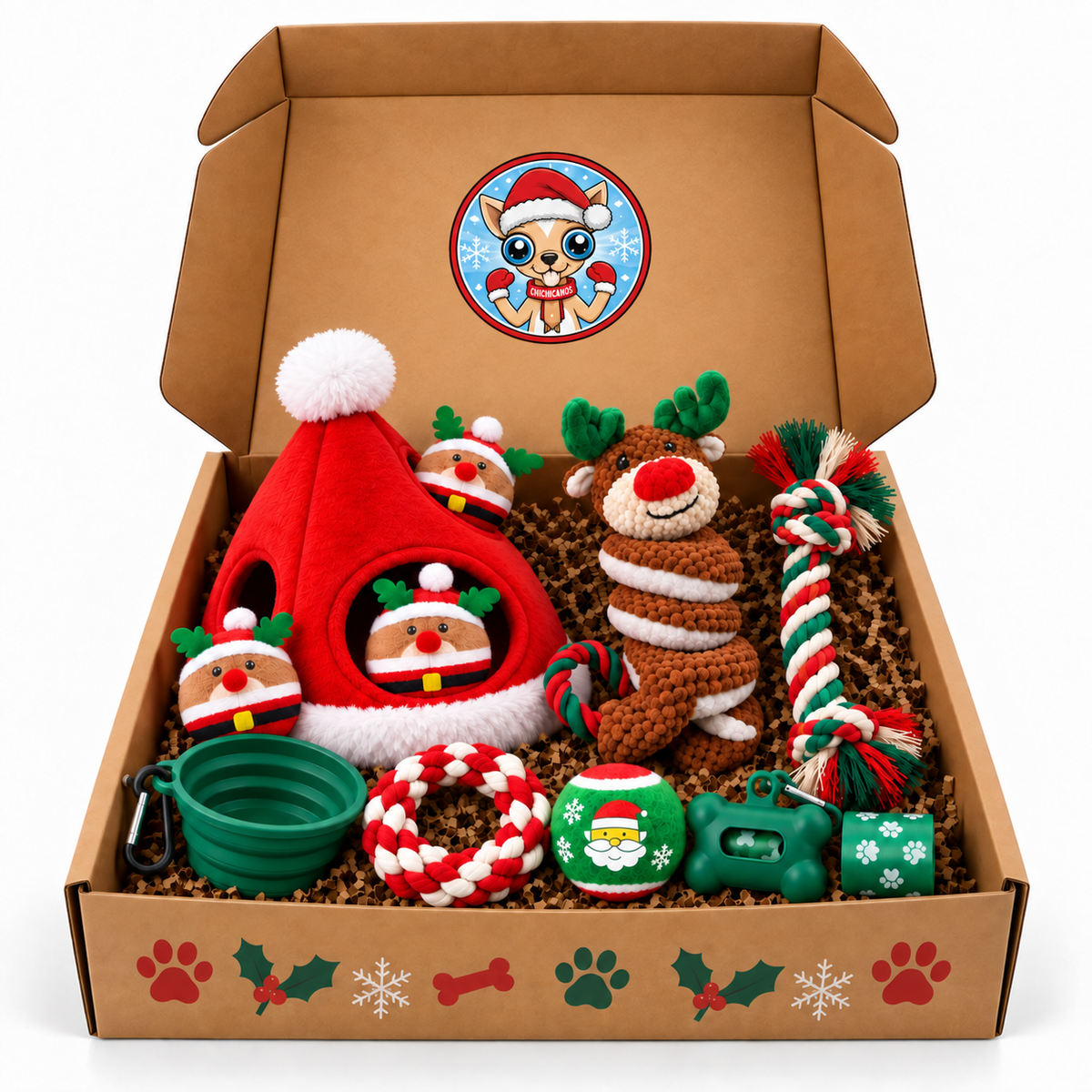 La Box Noël 🎅 8 surprises pour votre chien