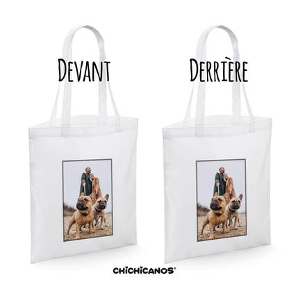 Sac de Shopping Personnalisé avec Photo