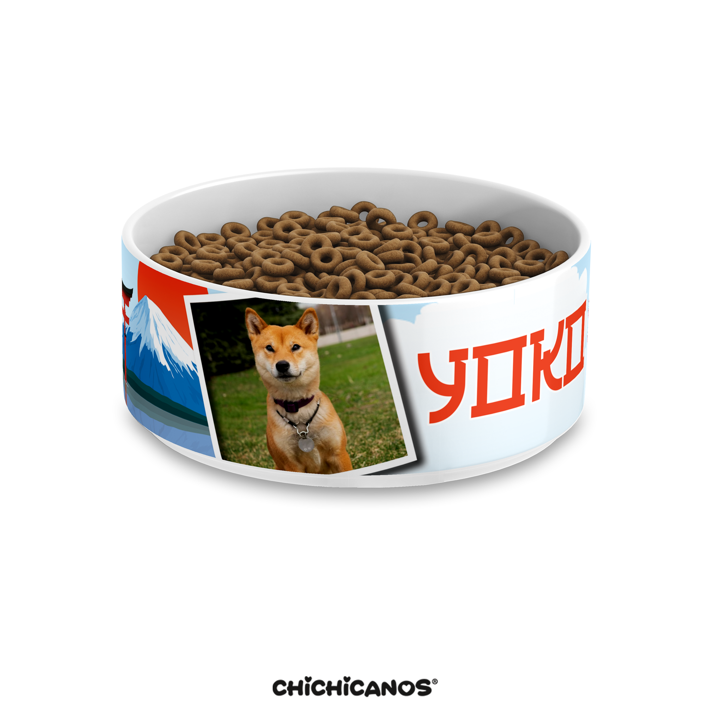 Gamelle avec photo Personnalisée pour animaux de compagnie