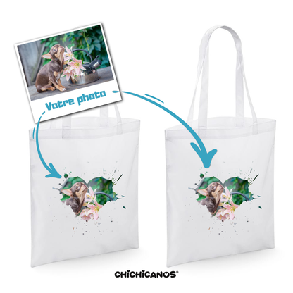 Sac de Shopping Personnalisé avec Photo