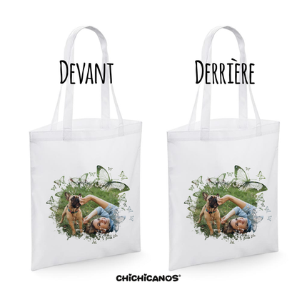 Sac de Shopping Personnalisé avec Photo